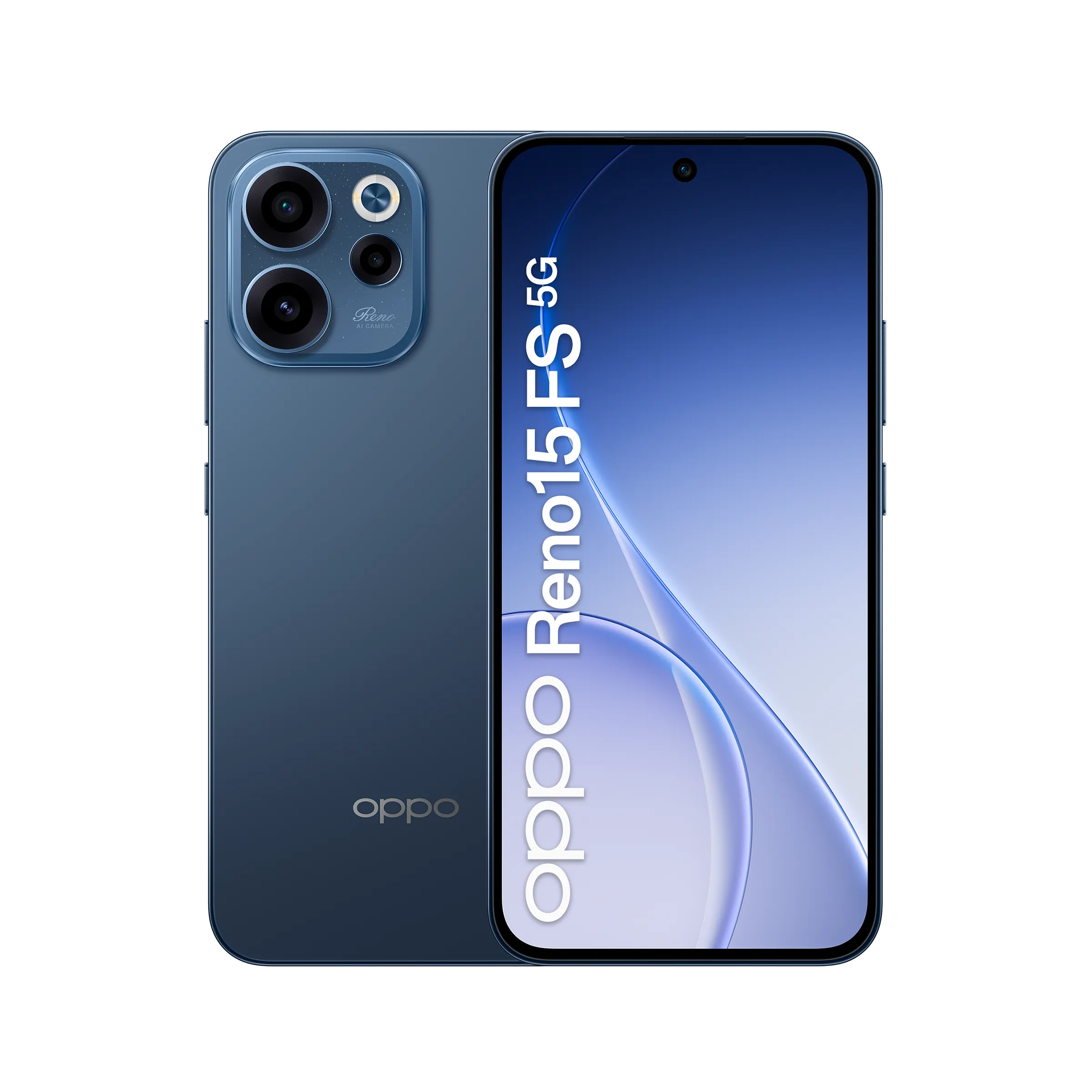 OPPO Reno15 FS schermo spento Twilight Black